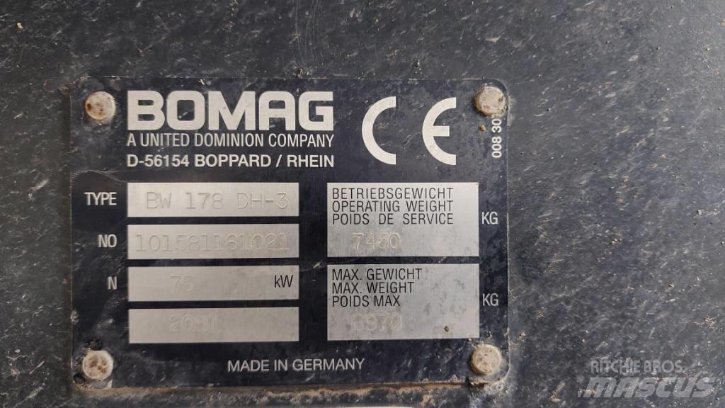 Bomag BW 178 D H-3 Duowalsen