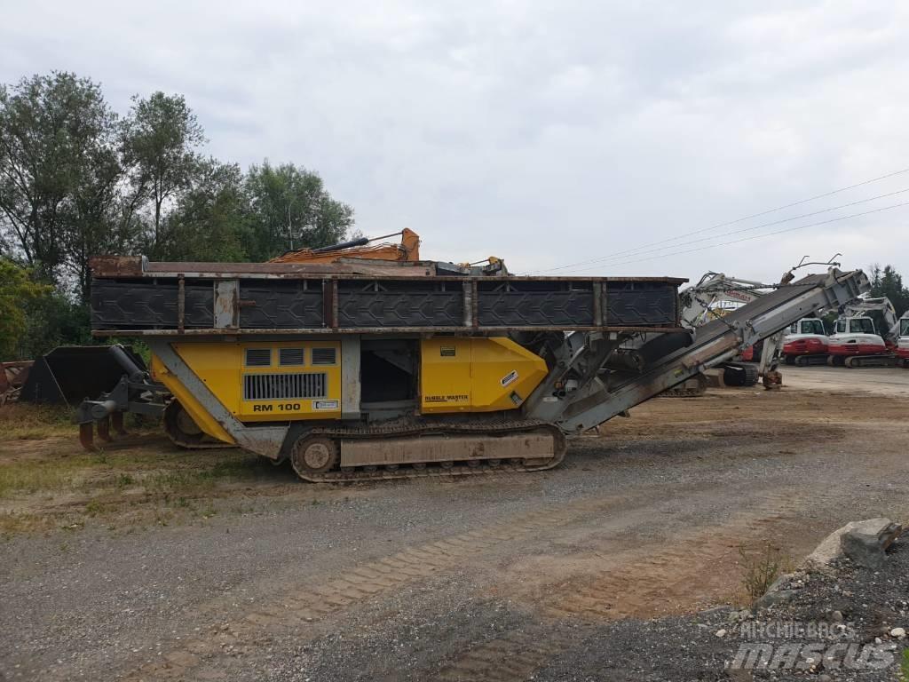 Rubble Master RM 100 Mobile crushers