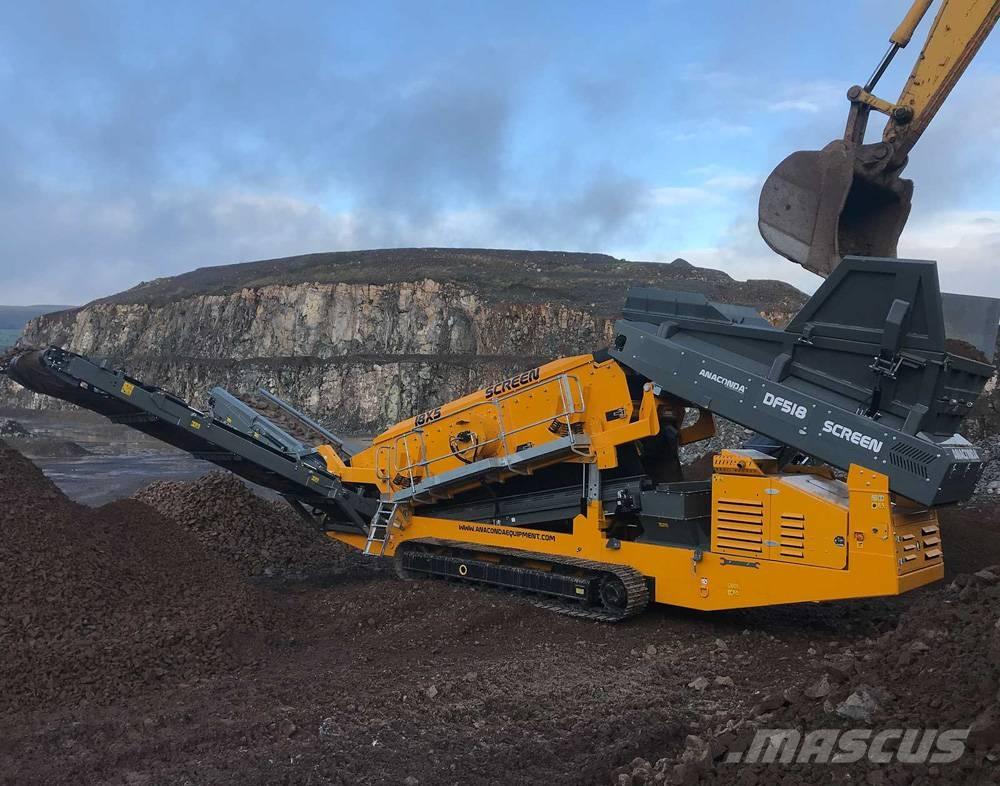 Anaconda DF518 Mobiele zeefinstallaties