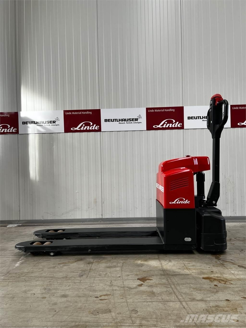 Linde MT15 Meeloop stapelaar