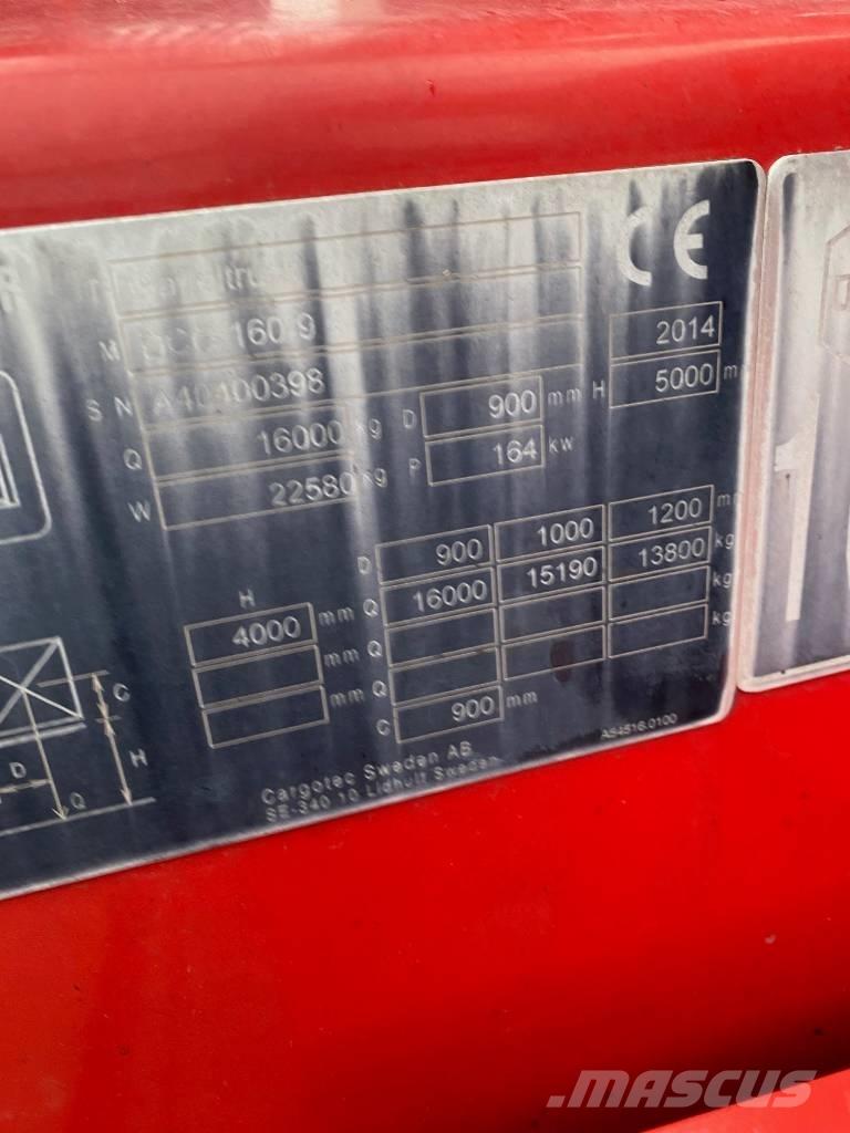 Kalmar DCG 160-9 Diesel heftrucks