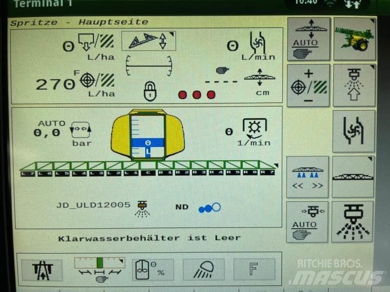John Deere R740i Getrokken spuitmachines