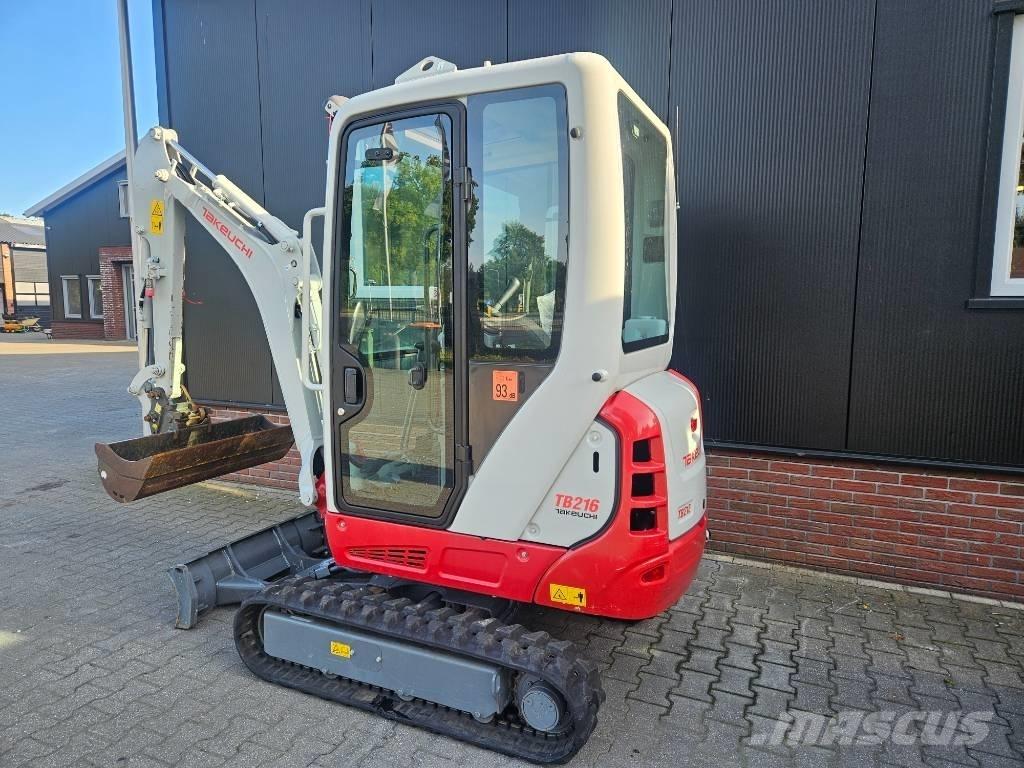 Takeuchi TB216 Minigraafmachines < 7t
