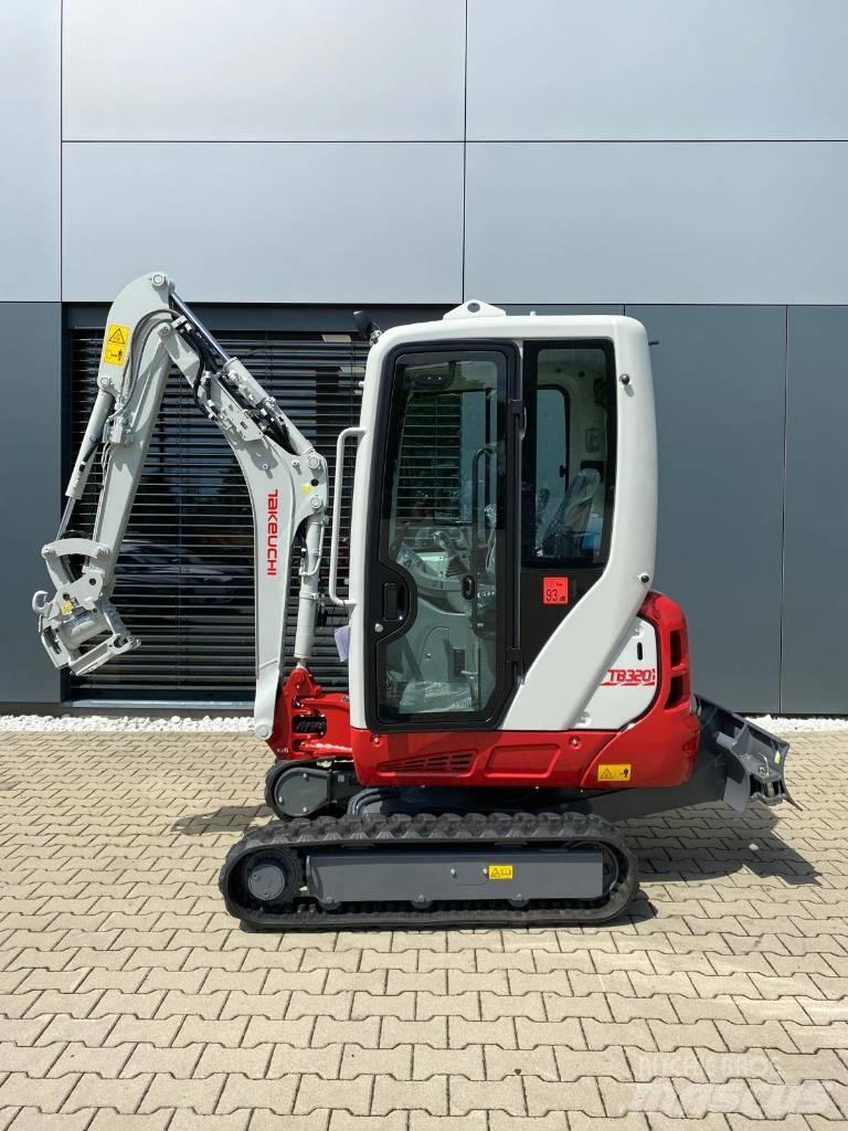 Takeuchi TB 320 Minigraafmachines < 7t