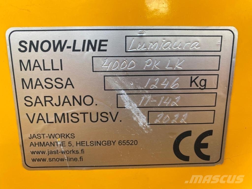 Snowline 4000 PK LK Sneeuwschuivers en -ploegen