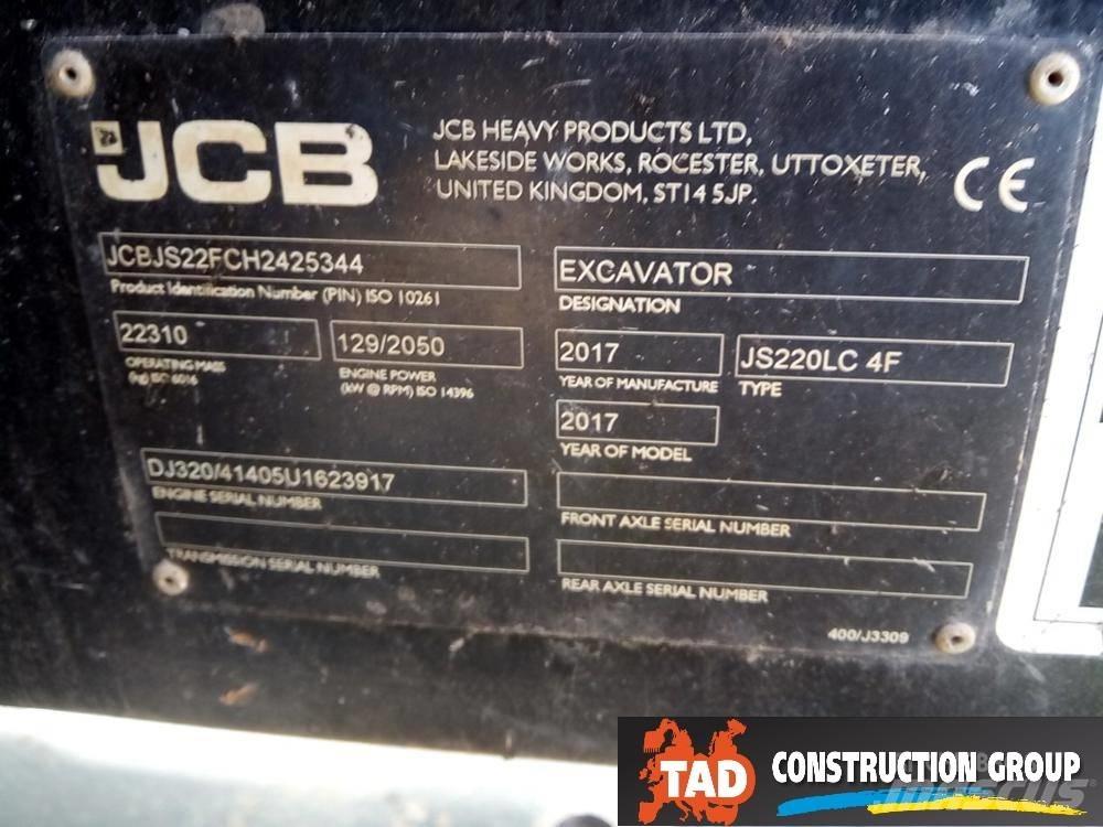 JCB JS 220 LC Rupsgraafmachines
