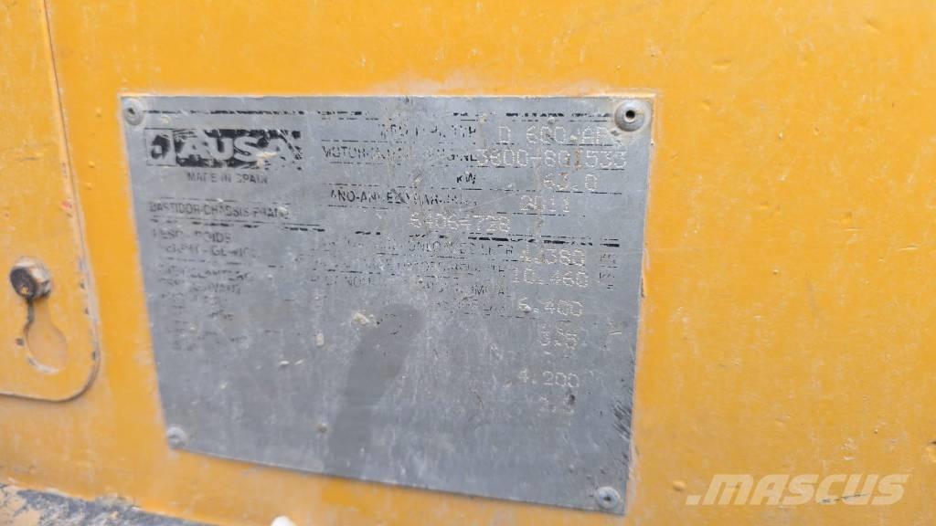 Ausa D 600 APG Mini Dumpers