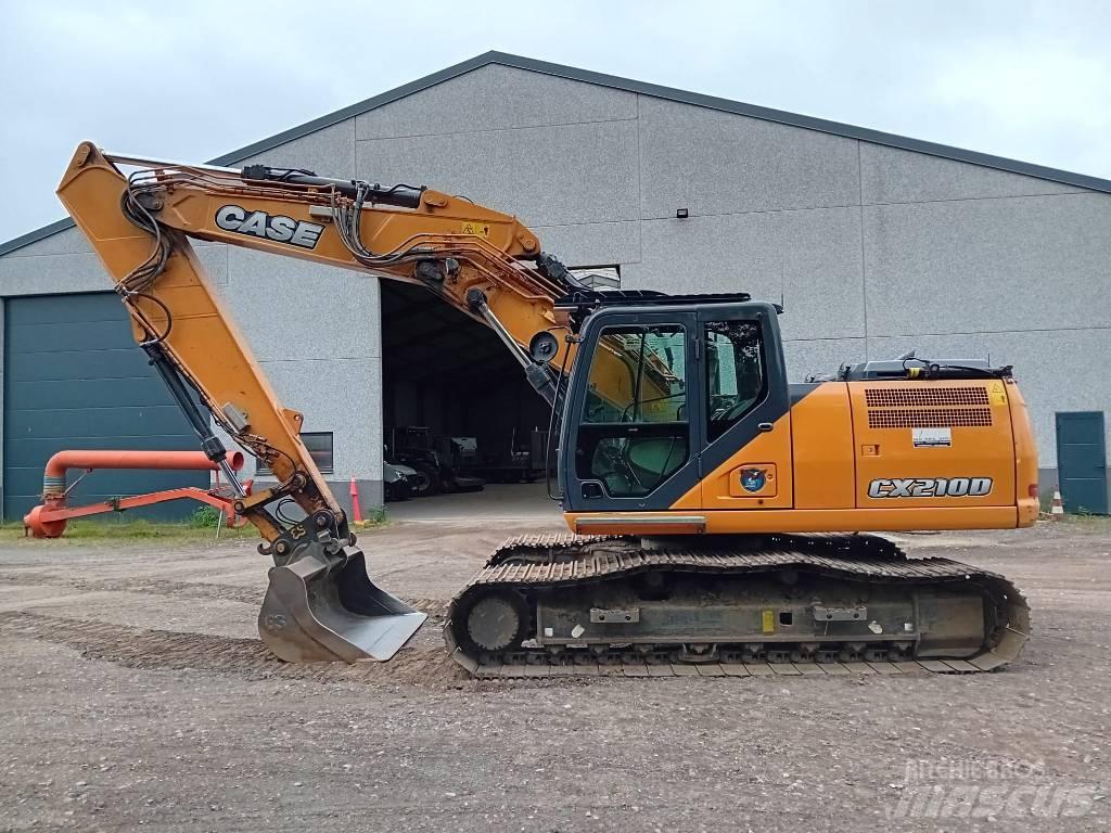 CASE CX 210 D Rupsgraafmachines