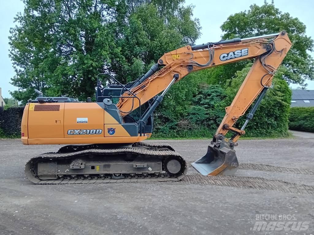 CASE CX 210 D Rupsgraafmachines