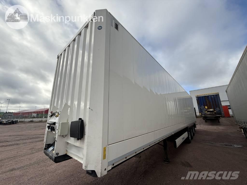Krone SD trailer Gesloten opbouw trailers