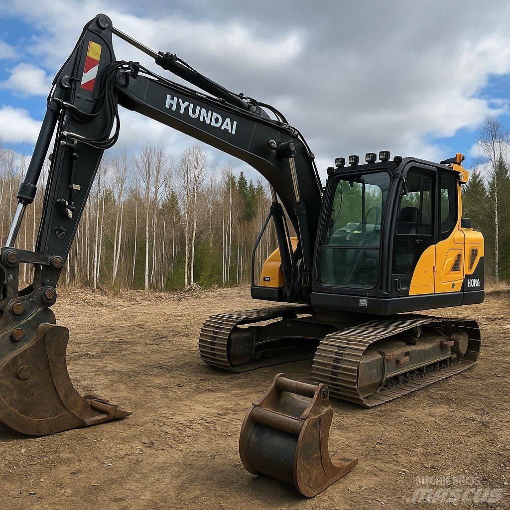 Hyundai HX 140 AL Rupsgraafmachines