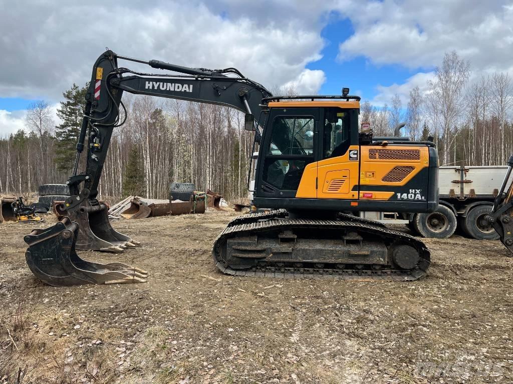 Hyundai HX 140 AL Rupsgraafmachines