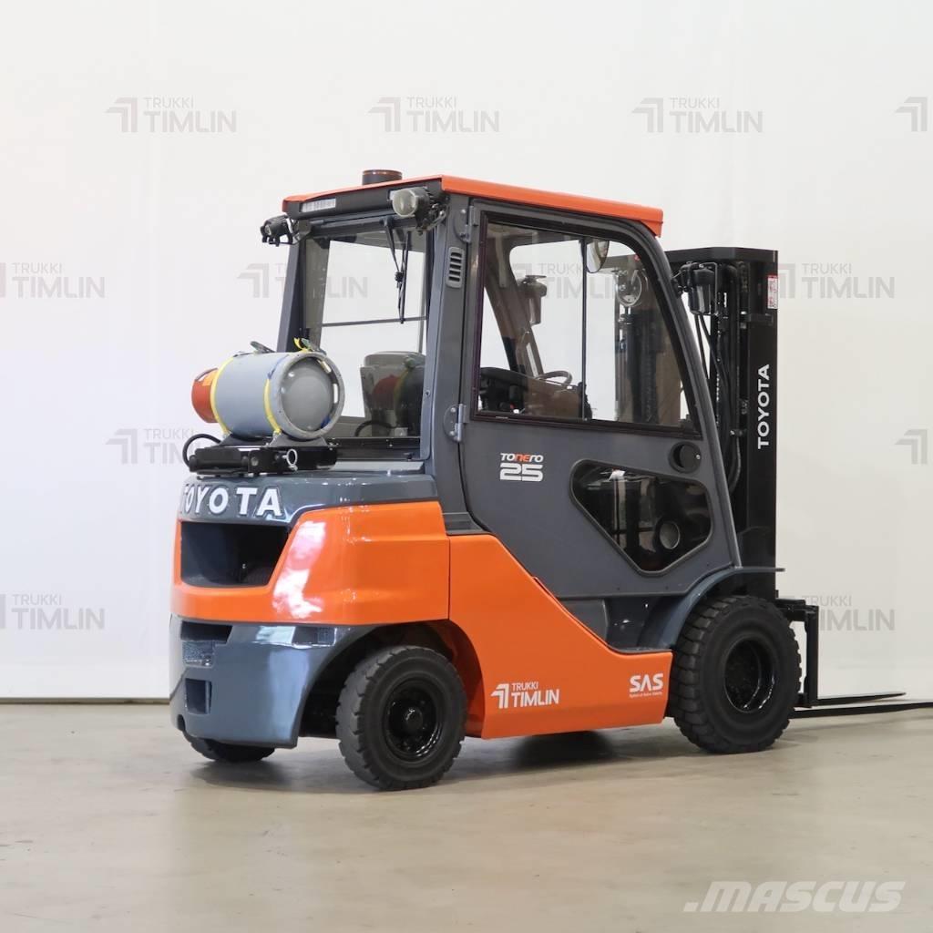 Toyota 02-8FGF25 LPG heftrucks