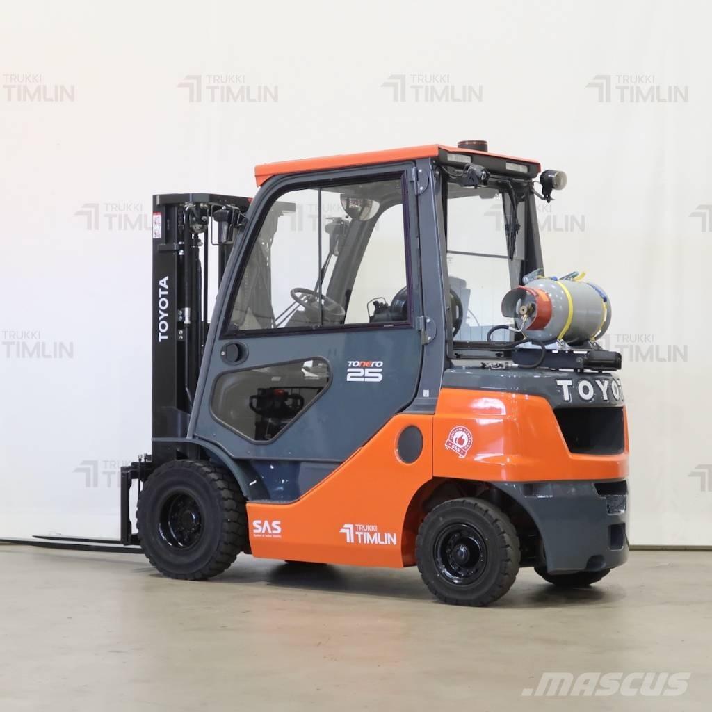 Toyota 02-8FGF25 LPG heftrucks