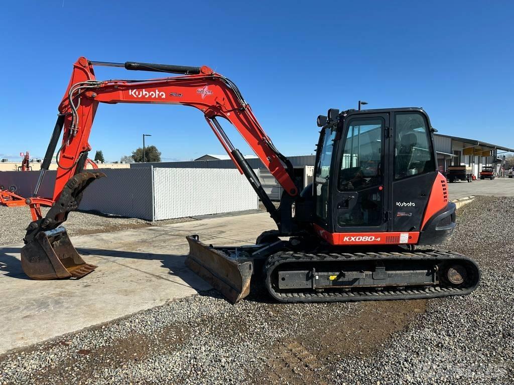 Kubota KX 080-4 Minigraafmachines < 7t