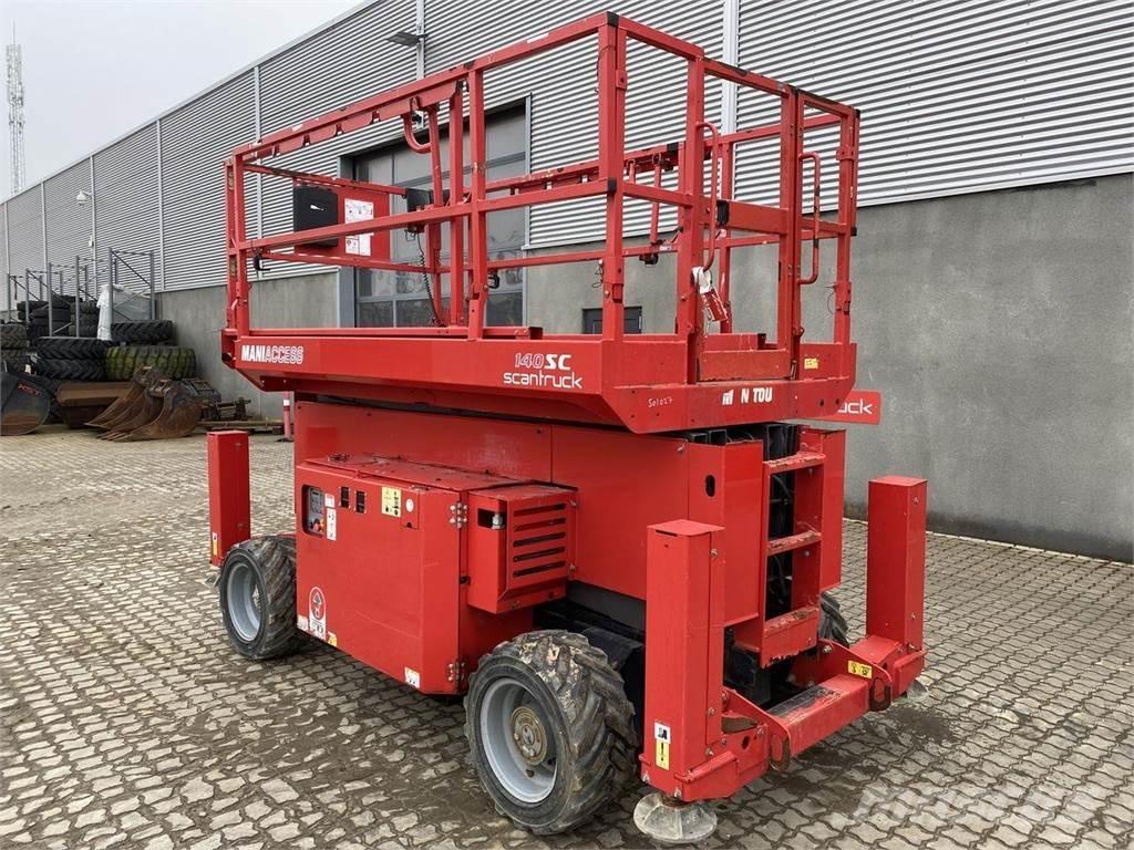 Manitou 140SC Schaarhoogwerkers