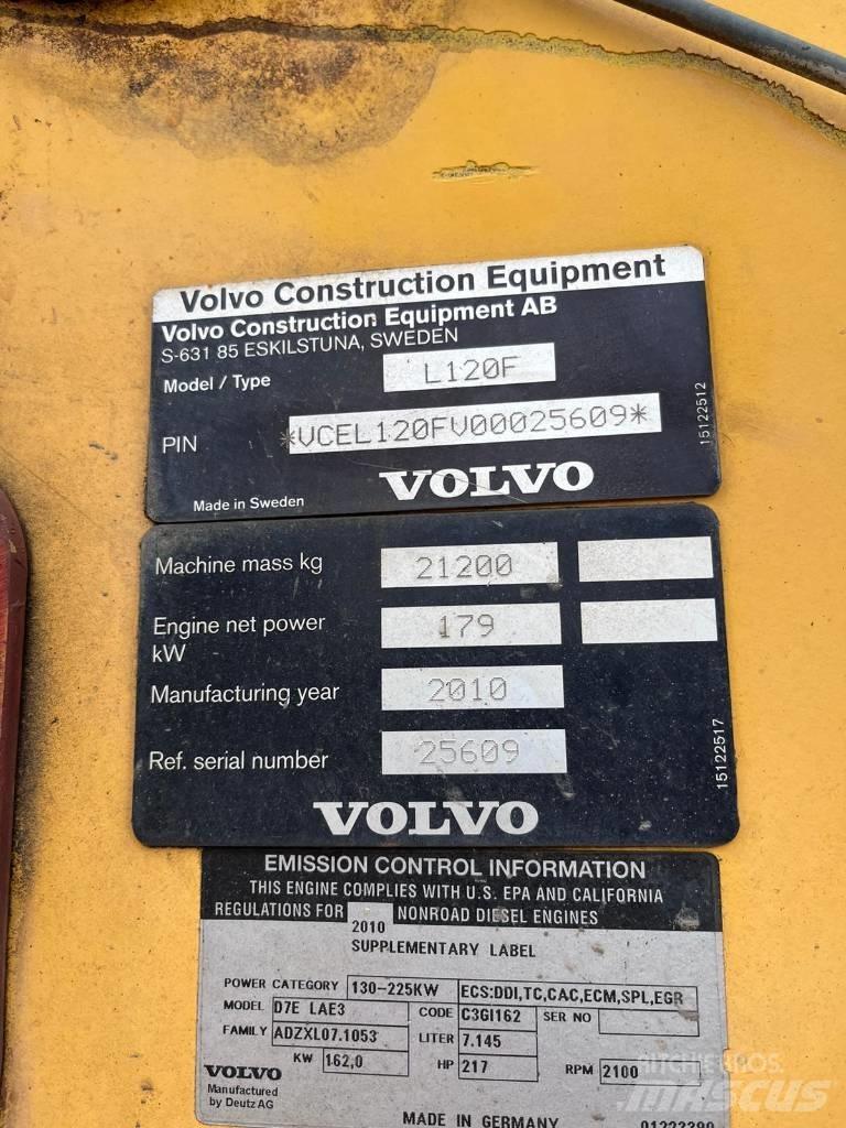 Volvo L 120 F Wielladers