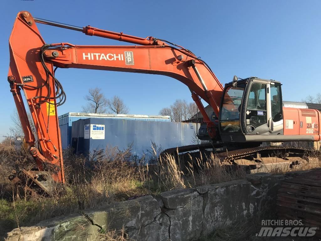 Hitachi ZX 280 LC-3 Rupsgraafmachines