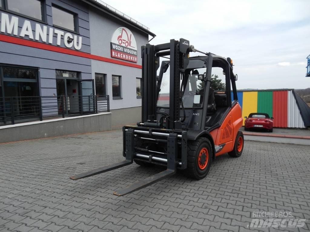 Linde H45D Diesel heftrucks