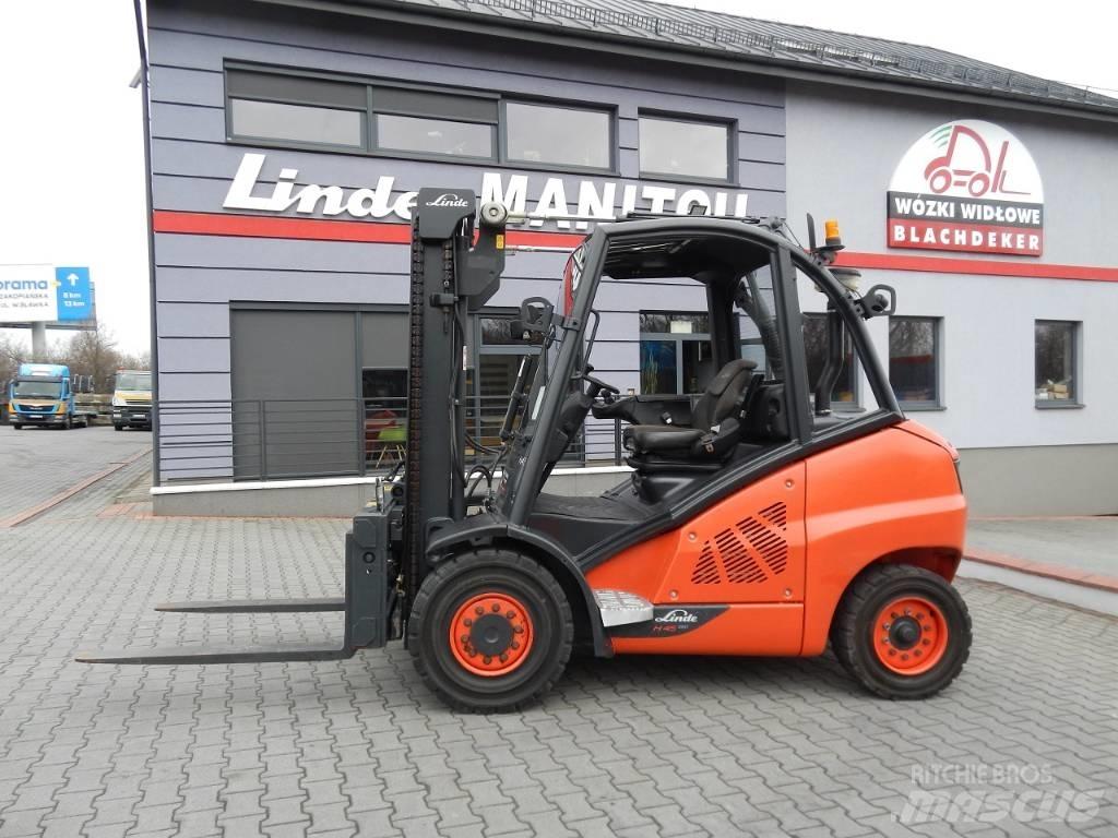 Linde H45D Diesel heftrucks