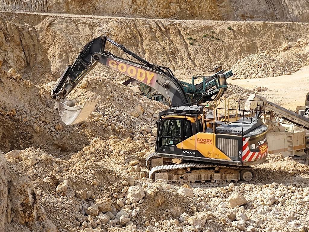 Volvo EC 250 EL Rupsgraafmachines