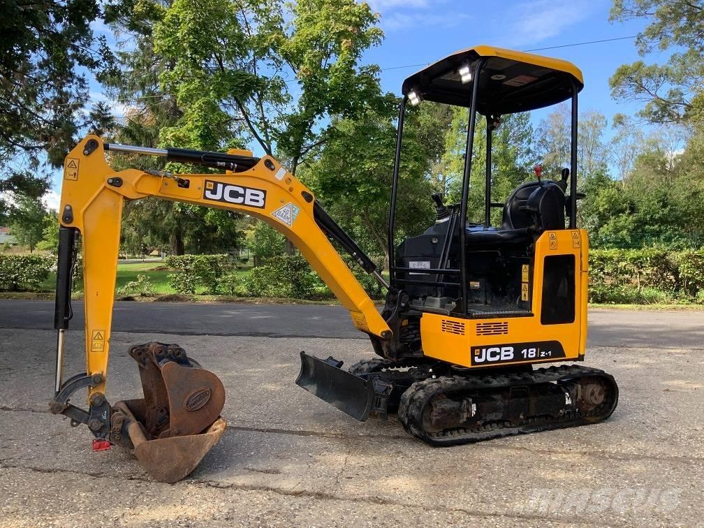JCB 18 Z-1 Minigraafmachines < 7t