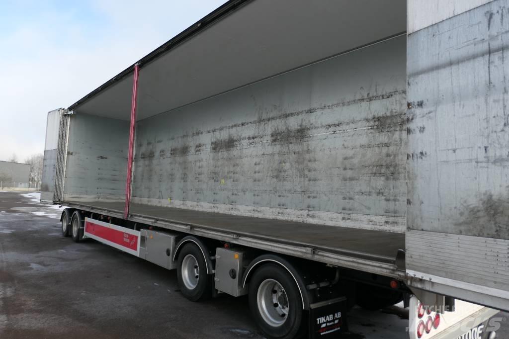 Limetec VPU 438 Gesloten opbouw trailers