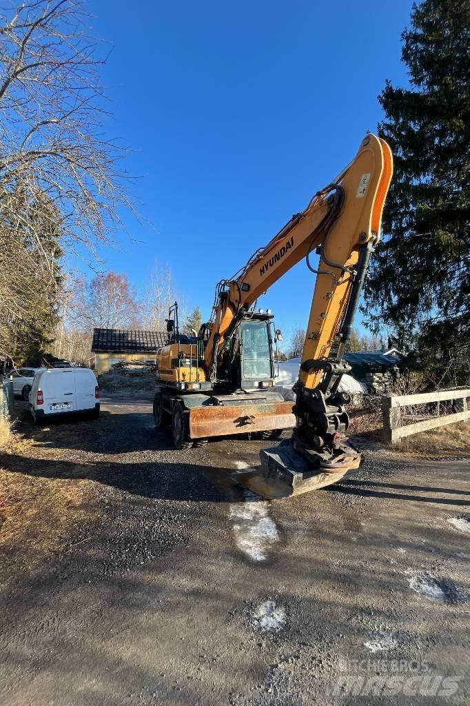 Hyundai HW 140 Wielgraafmachines