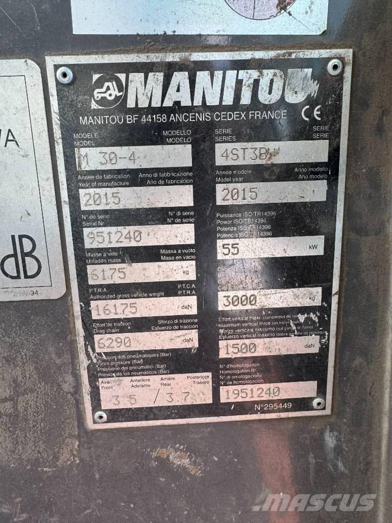 Manitou M 30.4 Diesel heftrucks