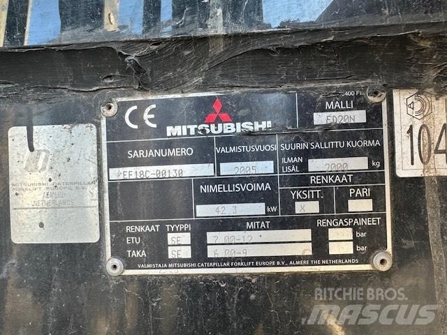 Mitsubishi FD 20 N Diesel heftrucks