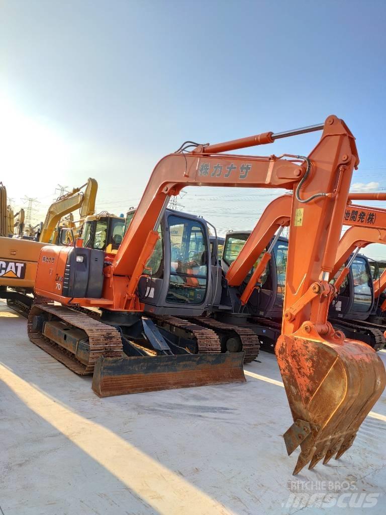 Hitachi ZX 70 LC Midigraafmachines 7t - 12t