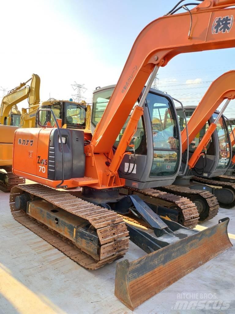Hitachi ZX 70 LC Midigraafmachines 7t - 12t