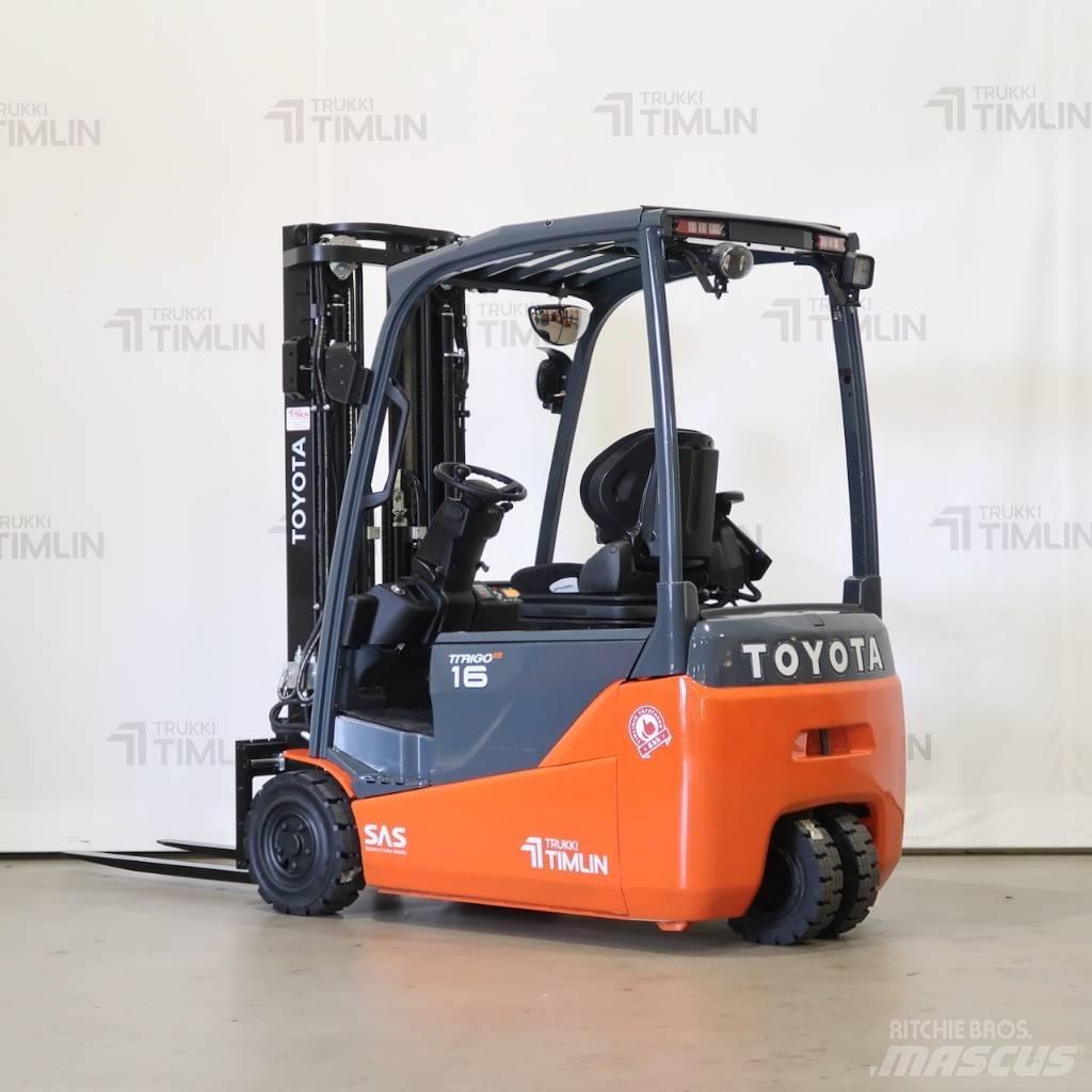 Toyota 8FBE16T Elektrische heftrucks