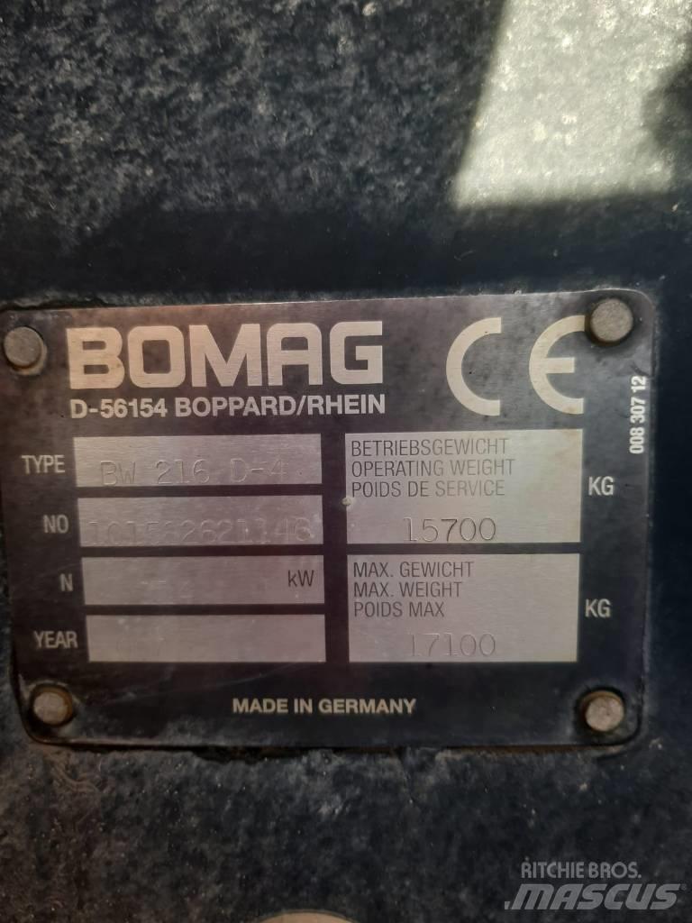 Bomag BW 216 D-4 Grondverdichtingsmachines