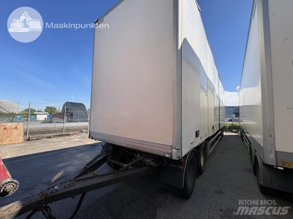 Limetec VPU 436 Gesloten opbouw trailers