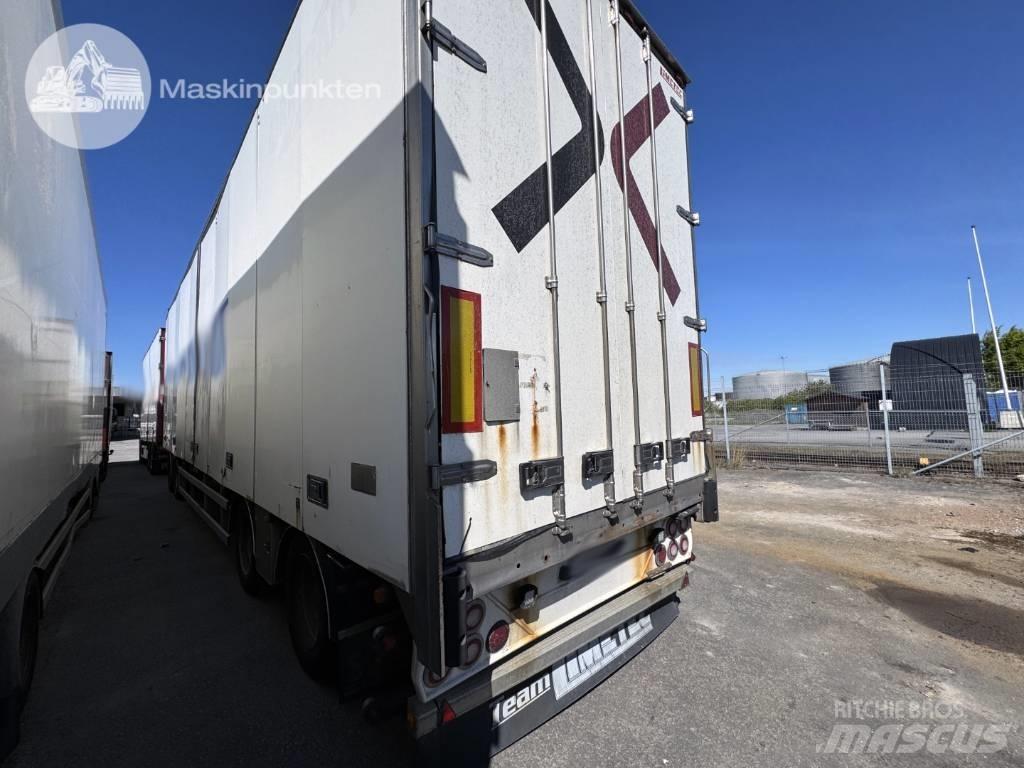 Limetec VPU 436 Gesloten opbouw trailers