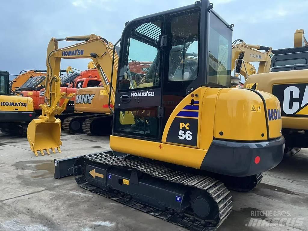 Komatsu PC 56 Rupsgraafmachines