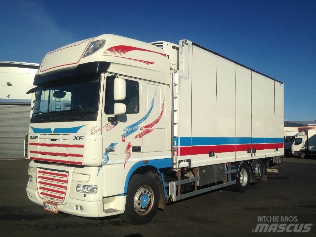 DAF XF105.510 6x2/48 Bakwagens met gesloten opbouw