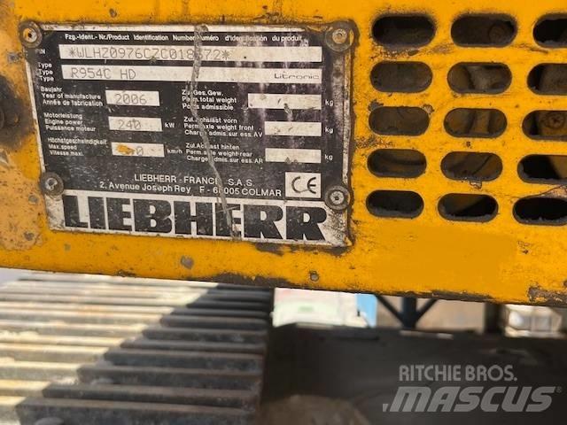 Liebherr R 954C  HD Wielgraafmachines