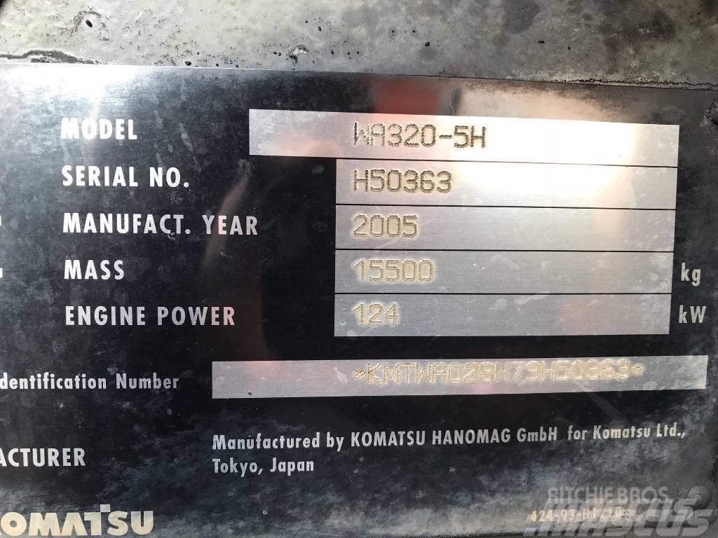 Komatsu WA320-5H Wielladers