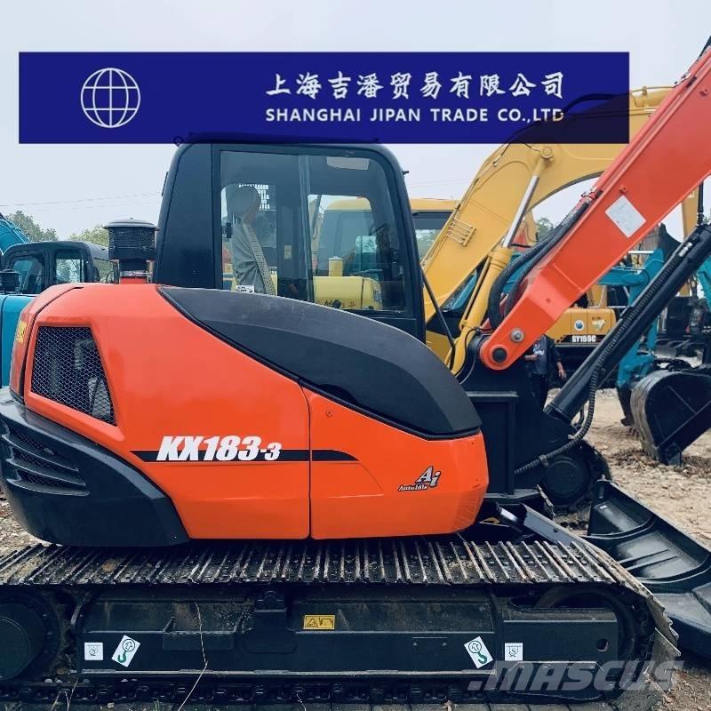 Kubota KX 183 Midigraafmachines 7t - 12t