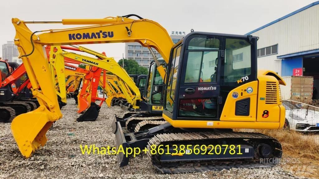 Komatsu PC 70-8 Rupsgraafmachines