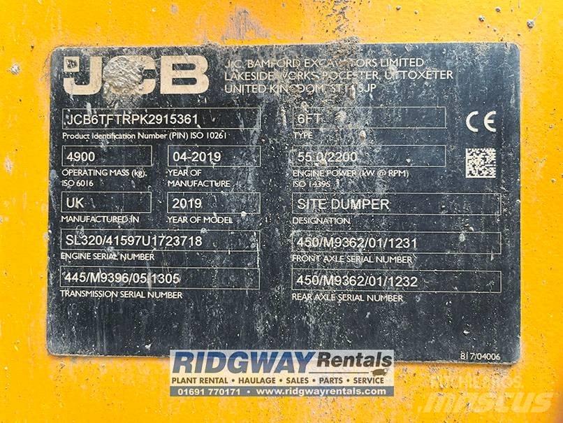 JCB 6 FT Mini Dumpers