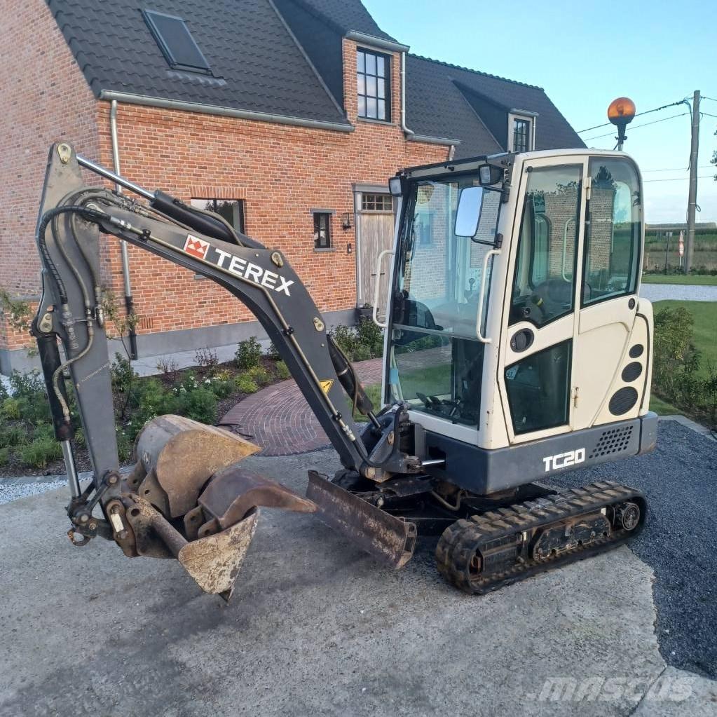 Terex TC 20 Minigraafmachines < 7t