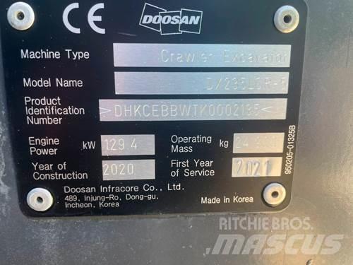 Doosan DX235LCR-5 Rupsgraafmachines