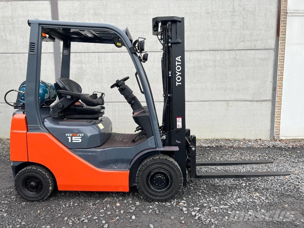Toyota 02-8 FGF 15 LPG heftrucks