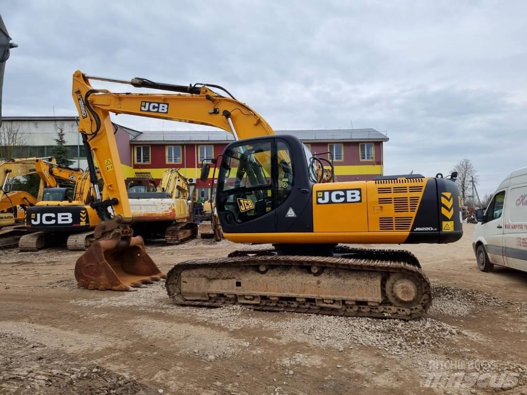 JCB JS 220 LC Rupsgraafmachines