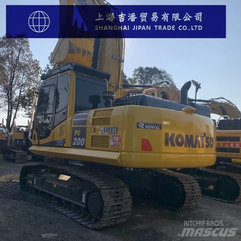 Komatsu PC 200 Rupsgraafmachines