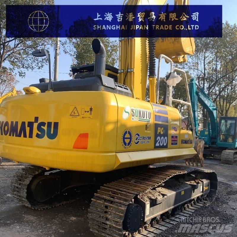 Komatsu PC 200 Rupsgraafmachines