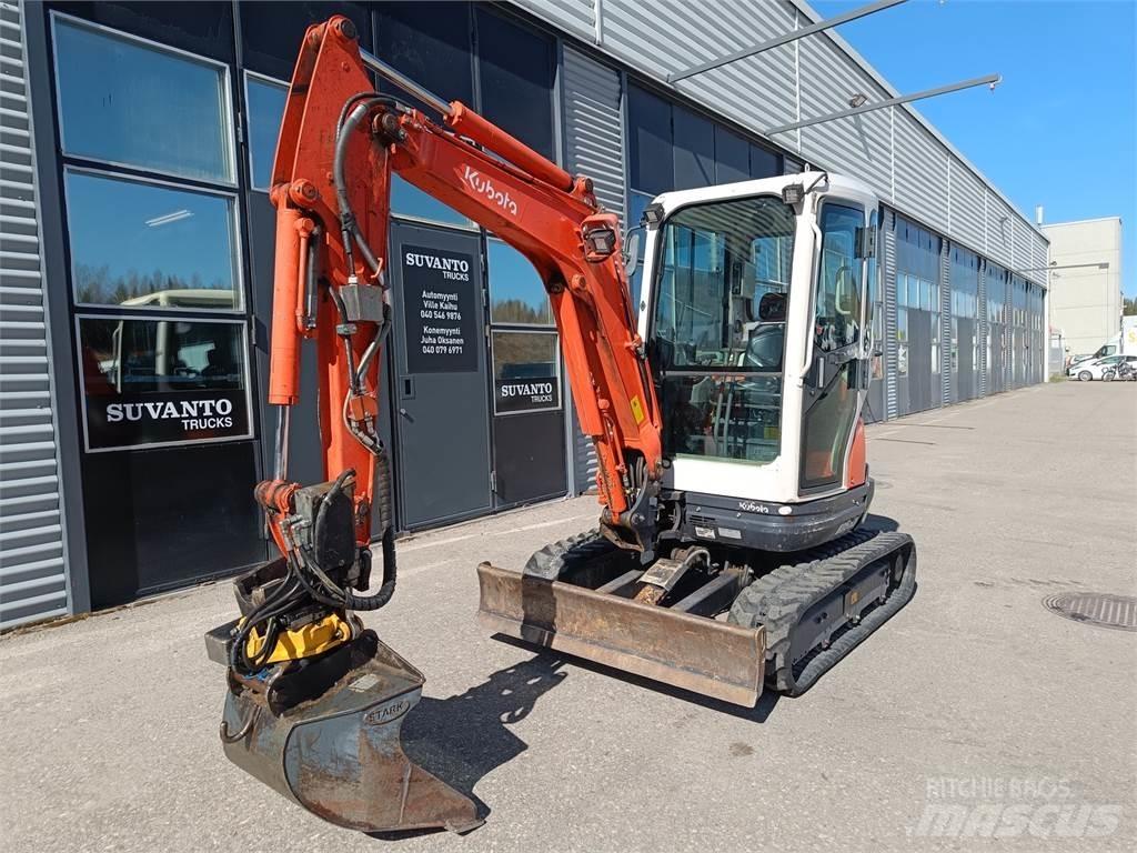 Kubota U25-3 Minigraafmachines < 7t